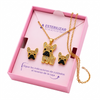 Conjunto Bulldog Francés dorado