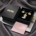 Conjunto Shih Tzu plateado con miel empaque caja de lujo✨✨