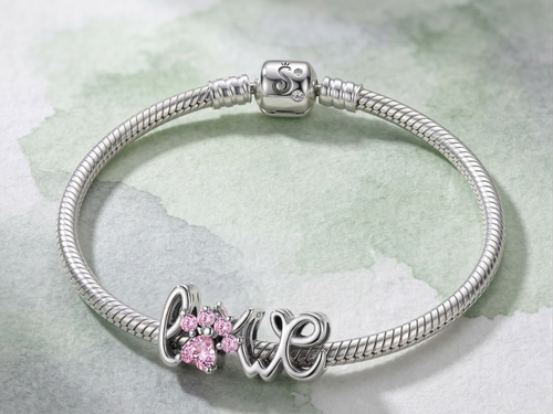 Charm Amor en rosa
