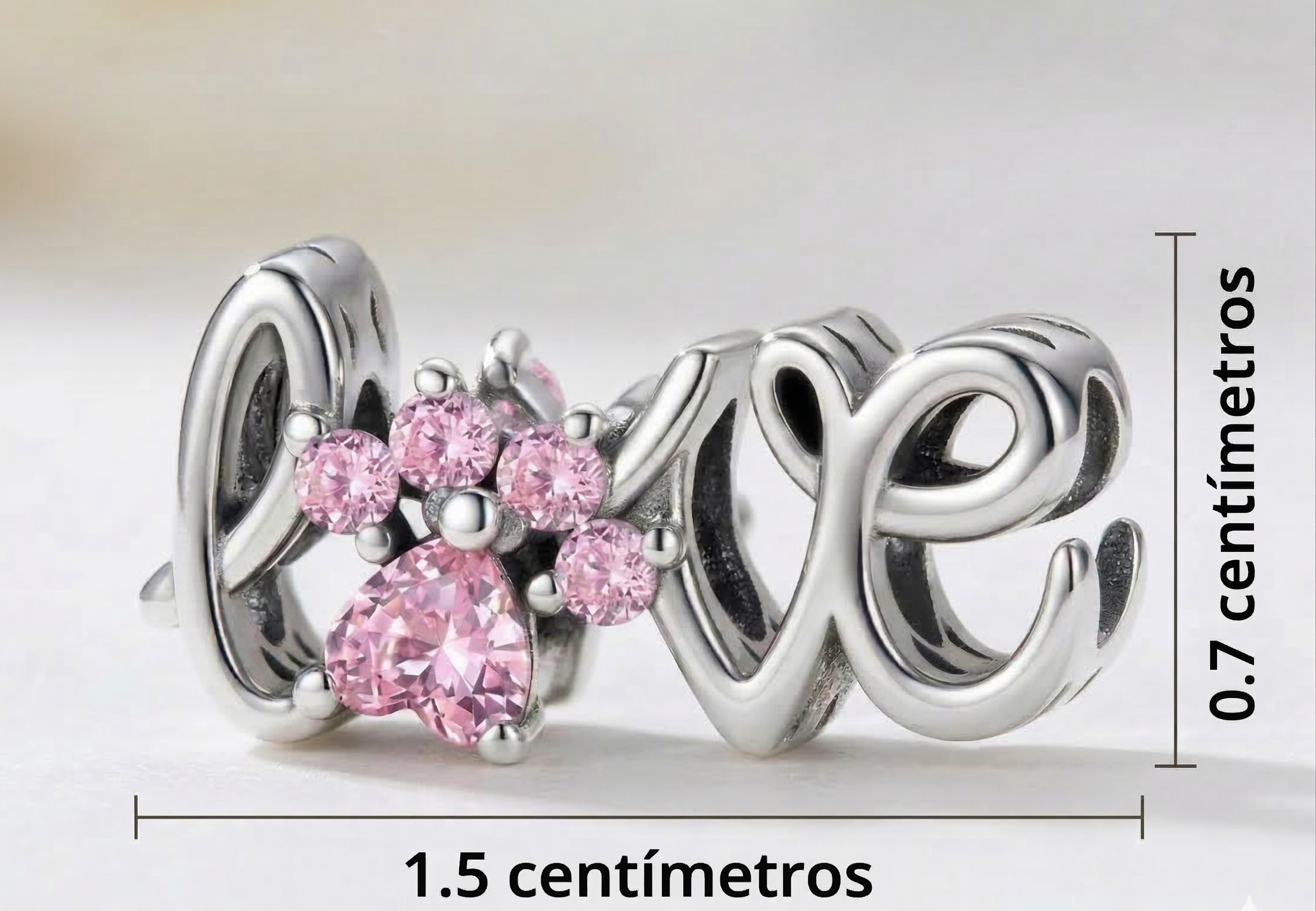 Charm Amor en rosa