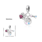 Charm "El camino a mi corazón está pavimentado con huellitas"