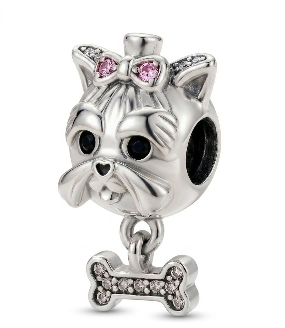 Charm Yorkie lazo
