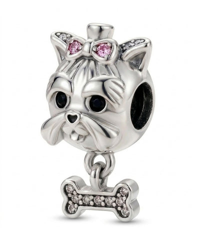 Charm Yorkie lazo