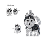Conjunto Husky Siberiano