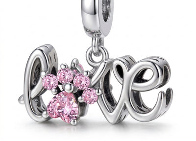 Charm Amor en rosa