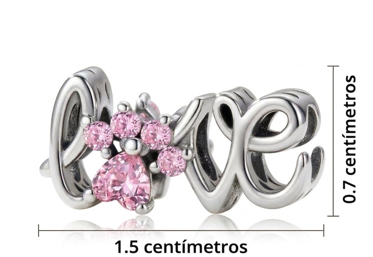 Charm Amor en rosa