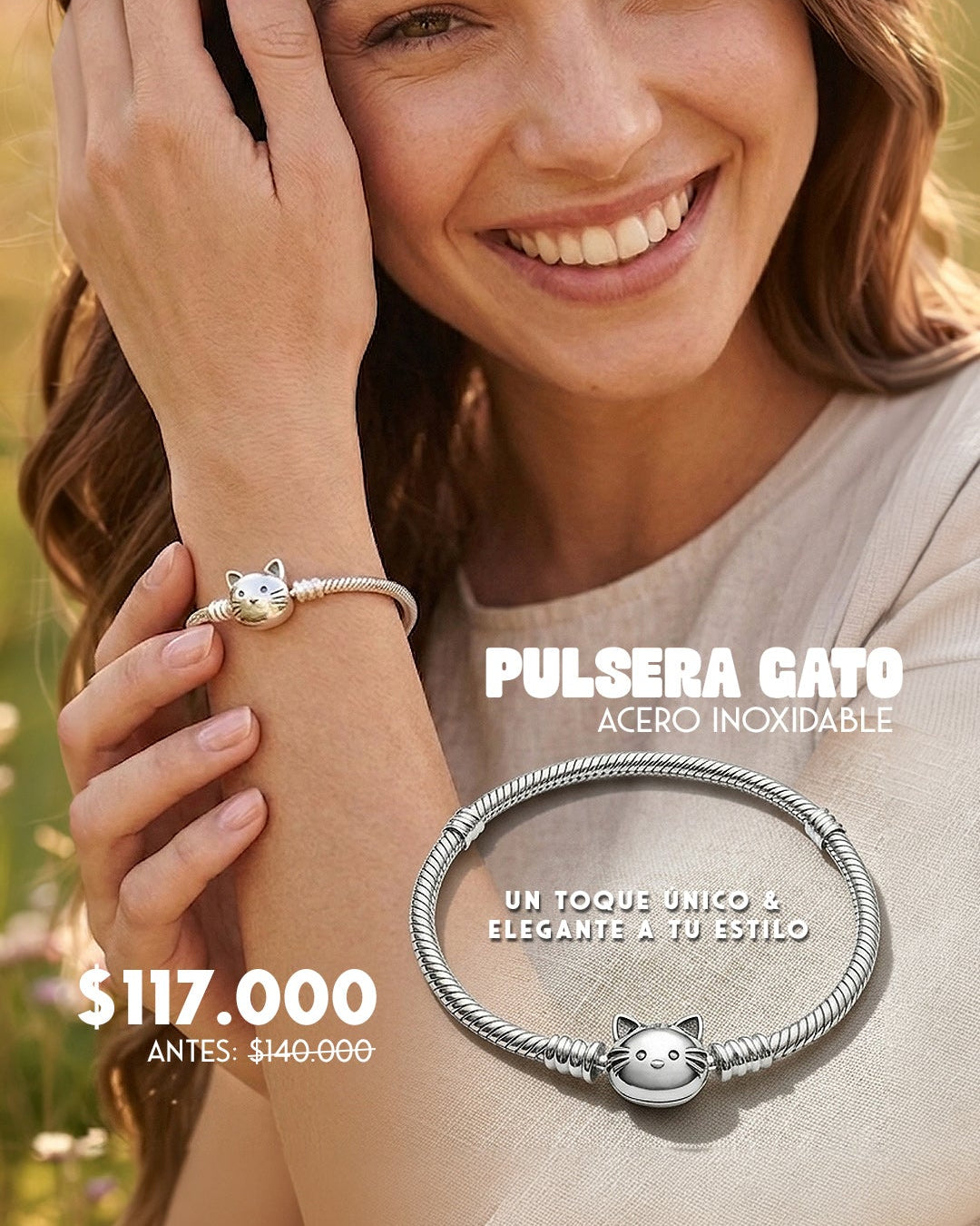 Pulsera Gato