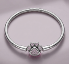 Pulsera pata rosa