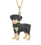 Dije + Cadena Rottweiler