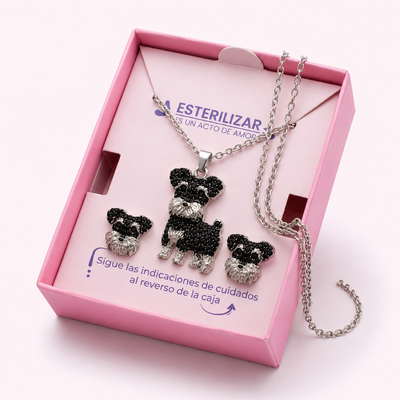 Conjunto Schnauzer Elegancia brillante