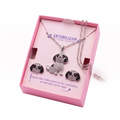 Conjunto Shih Tzu plateado con negro