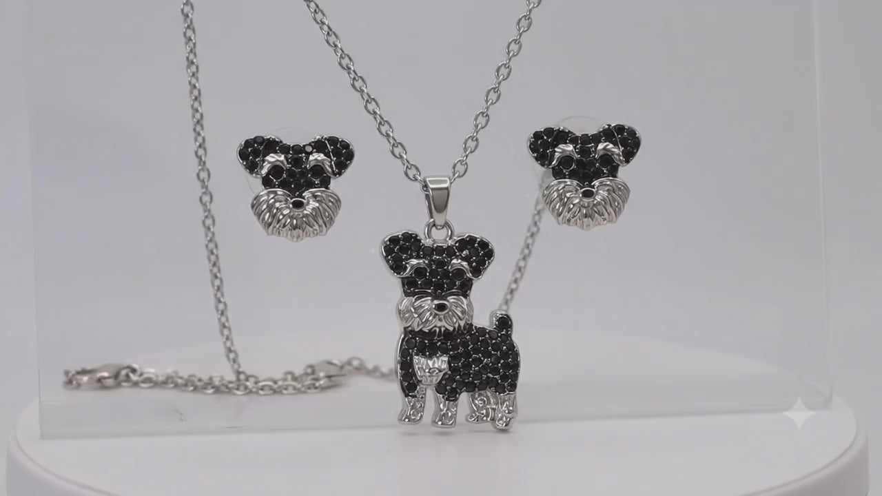 Conjunto Schnauzer Elegancia brillante