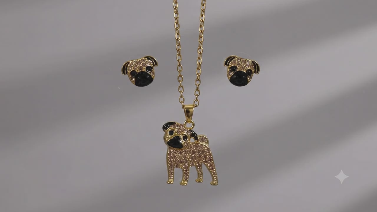 Conjunto Pug Dorado